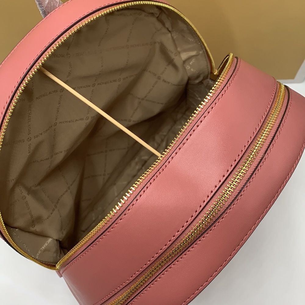 MICHAEL KORS JET SET GIRLS JAYCEE LARGE ZIP PACKED BACKPACK DARK POWDER … - Picture 12 of 16